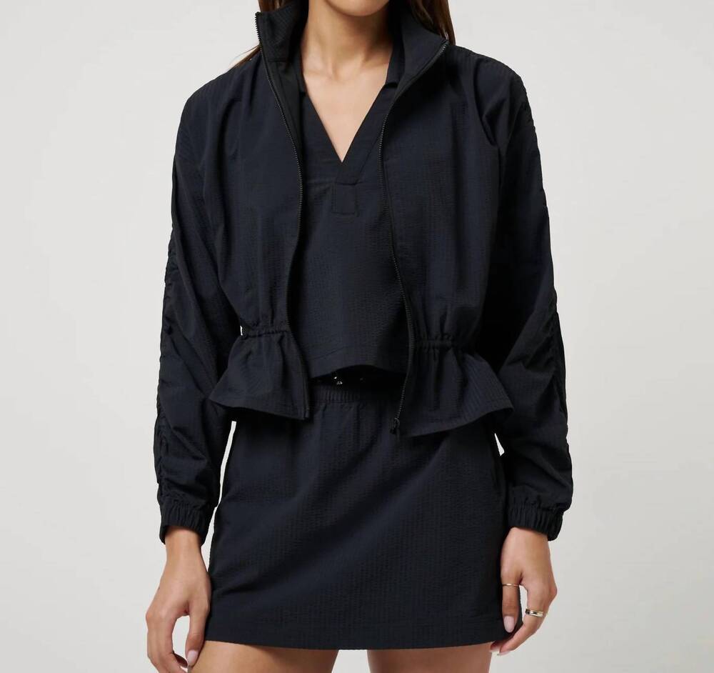 NEW TRAVIS MATTHEW timeless full zip jacket in black